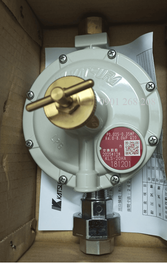 VAN ĐIỀU ÁP CẤP HAI 20KG/H KLS-20HA KATSURA